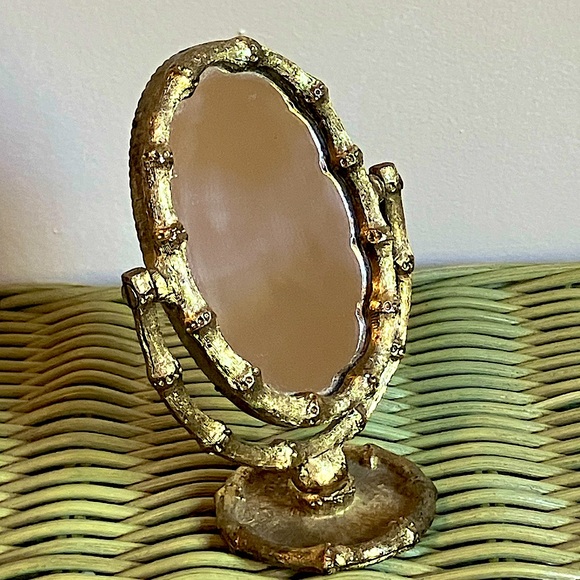 Vintage Other - Vintage Gold Mirror